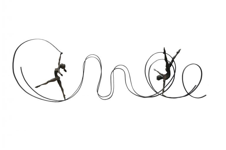 Juego 2 Juego_240x75x70cm_hierro_acrilico_2014