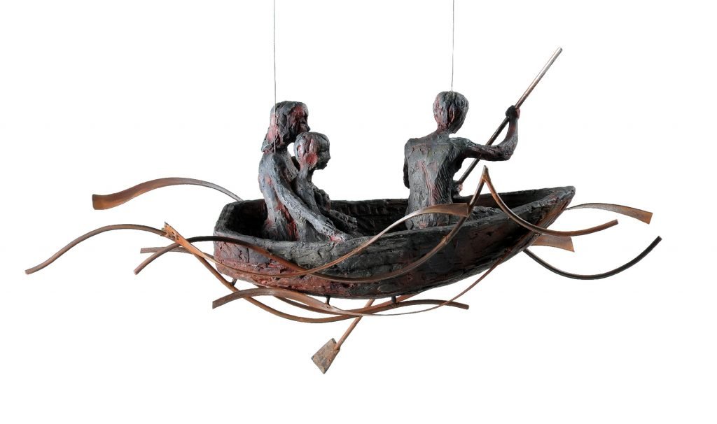 Navegantes_del_Paraná_41x63x32cm_2010_2