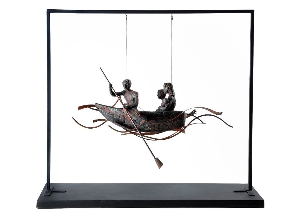 Navegantes_del_Paraná_41x63x32cm_2010_3