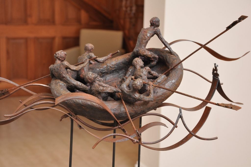 Rafting_hierro_acrilico_61x93x70cm_2011_3