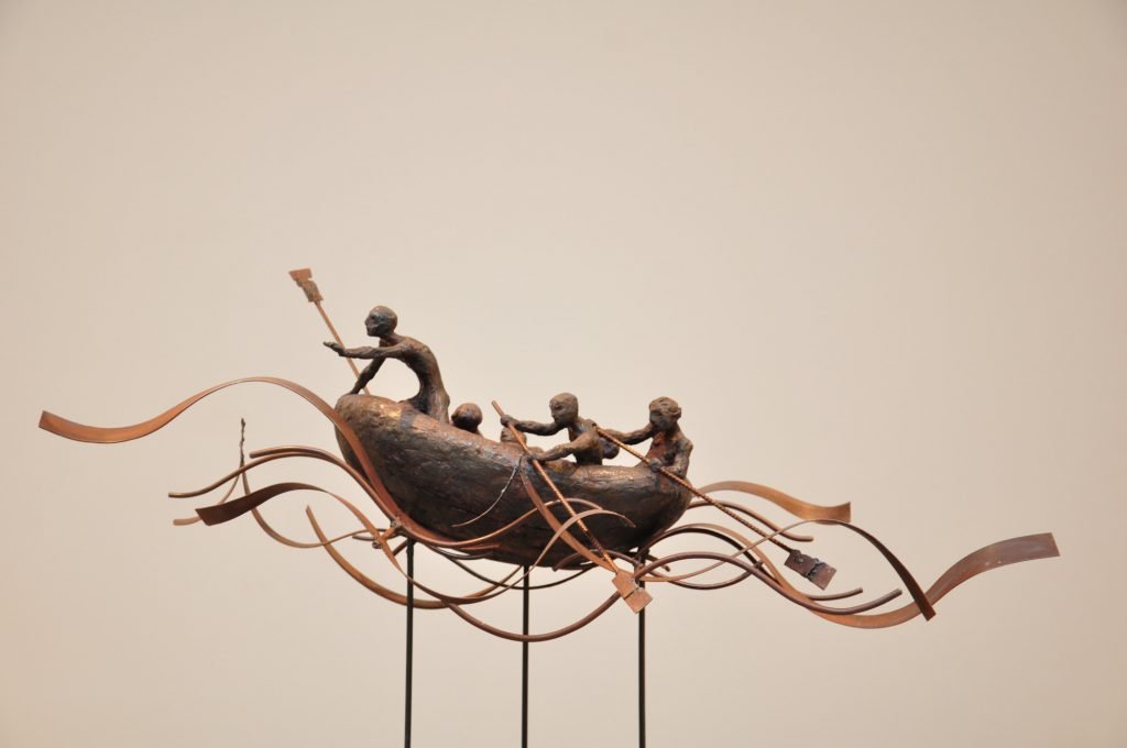 Rafting_hierro_acrilico_61x93x70cm_2011_4